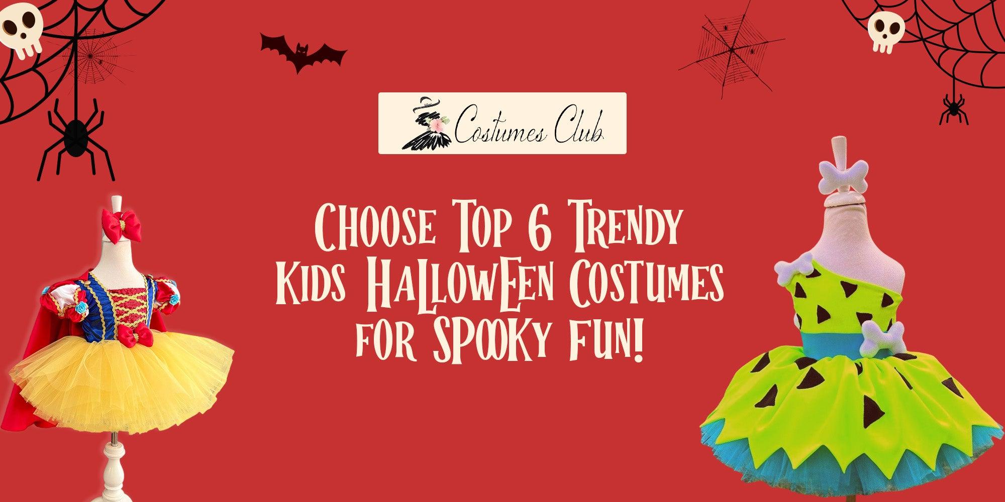 Choose Top 6 Trendy Kids Halloween Costumes for Spooky Fun! - Costumes Club