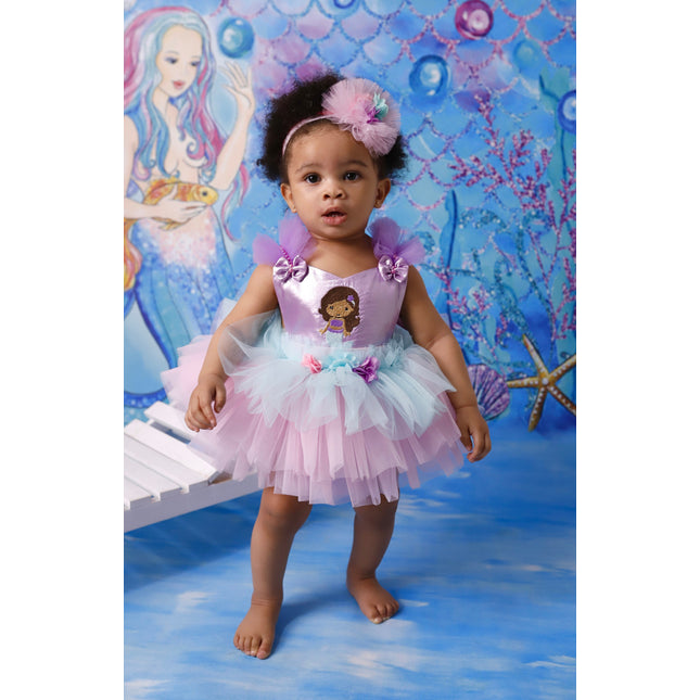 Pink&Lilac Mermaid Costume