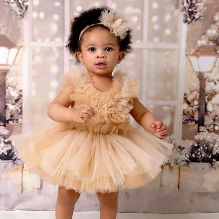 Boho Tutu Dress for Baby & Toddler | First Birthday Tulle Dress | Birthday Tutu | Halloween Costume