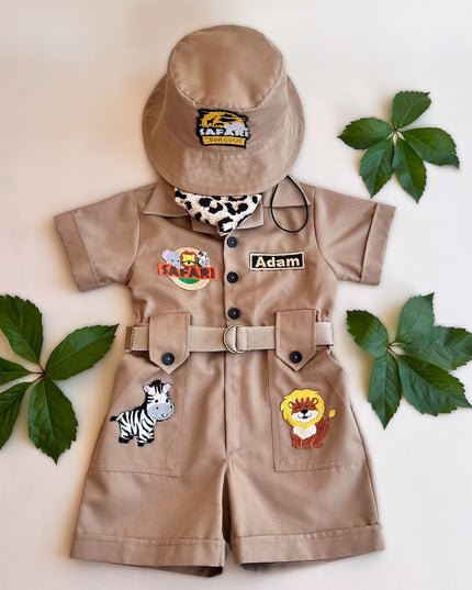 Beige Safari Outfit by Costumes Club. SKUs: 73916286470511 ,75198824091732, 77888299368692 ,79403543249632,81914513075521