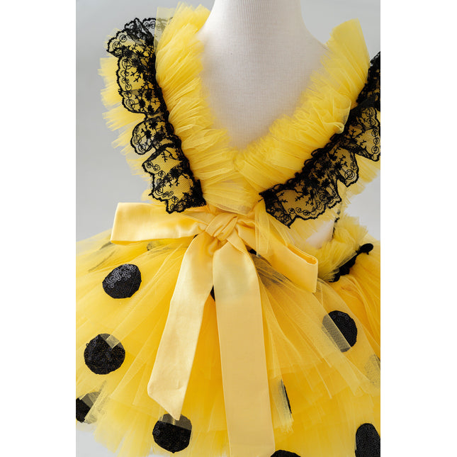 Bee Tulle Costume for Toddlers - Birthday & Halloween Outfit