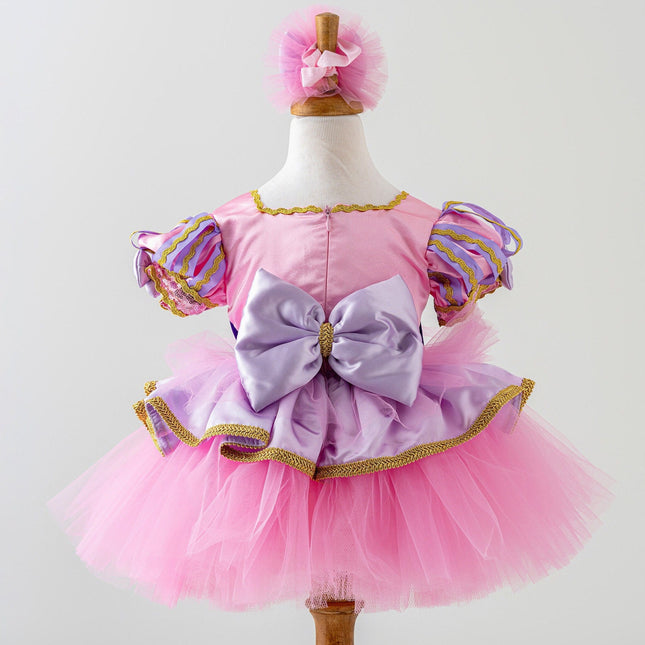 Pink Princess Dress for Toddler & Baby - Baby Tutu Dress - Toddler Birthday Dress - Halloween Costume - Princess Costume