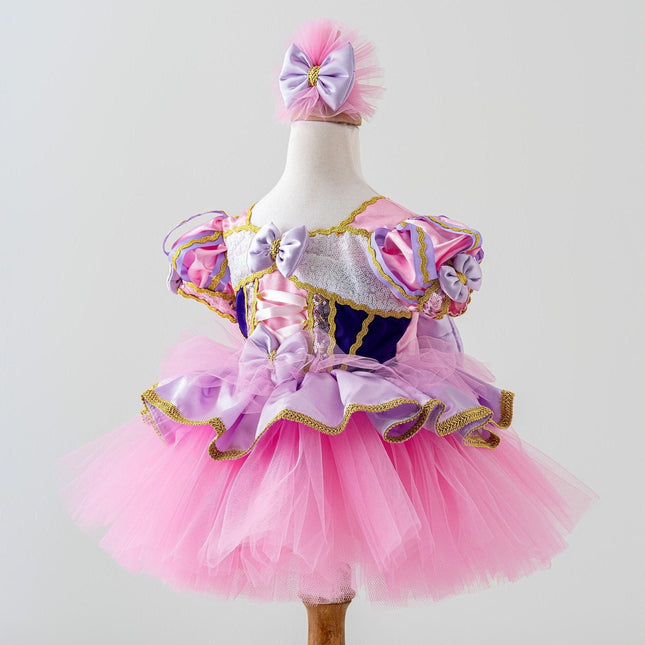 Pink Princess Dress for Toddler & Baby - Baby Tutu Dress - Toddler Birthday Dress - Halloween Costume - Princess Costume