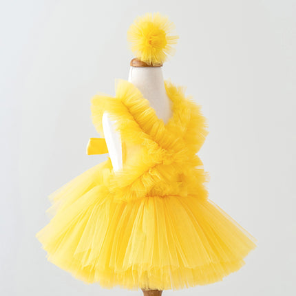 Yellow Tutu Dress