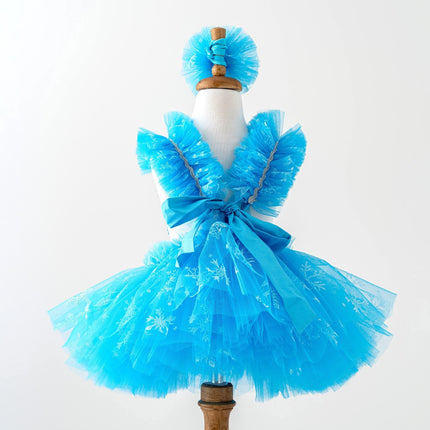 Winter Princess Dress for Babies & Toddlers | Girl’s Princess Tutu Dress | Princess Costume | Birthday Tulle Dress | Halloween Costume