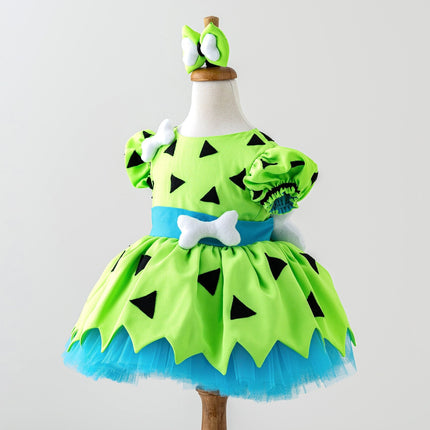 Green Tutu Dress for Baby & Toddler | First Birthday Tulle Dress | Birthday Tutu | Halloween Costume