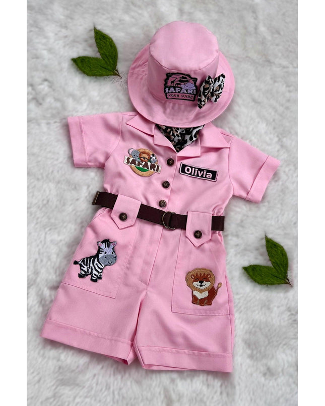 Pink Safari Outfit by Costumes Club. SKUs: 86130913235717, 86208293607209, 86344865407457, 86498935945083, 86514997645186